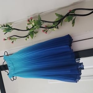Size 5,sky blue and blue dress